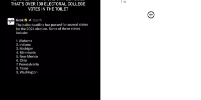 Ballot deadline has not passed