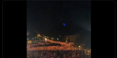 Christian demonstration after Olympic