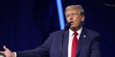 Donald Trump with ‘magically healed ear’
