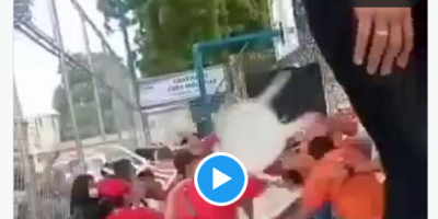 El video de una pelea