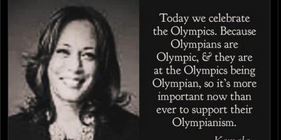 Fake Kamala Harris quote circulates amid 2024 Olympics