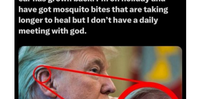 Image Of Trump’s Ear Intact