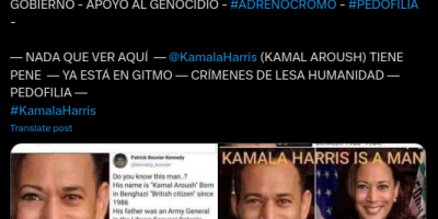 Kamala Harris como hombre