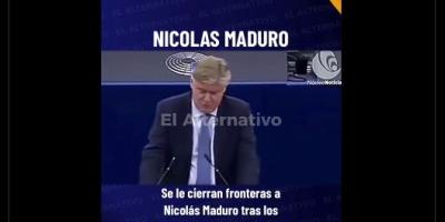 La Unión Europea no ha limitado la entrada de Maduro