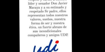 UDI no publicó