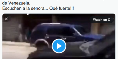 Video del expresidente español Rodríguez Zapatero