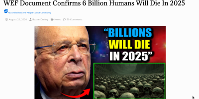 6 Billion Humans Will Die