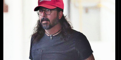 Doctored image of Dave Grohl