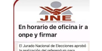 El jurado electoral peruano