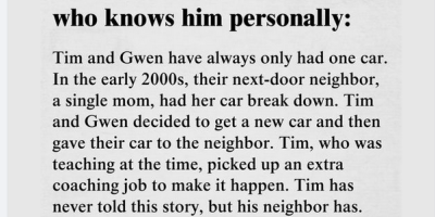 His Family's Car
