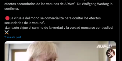 Médico alemán afirma