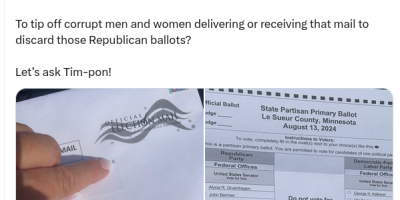 Minnesota mail-in ballot claims