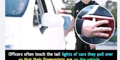 Police Touch Cars