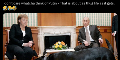 Putin Once Took Dog