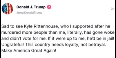 Trump Share Post About The Amount Of People 