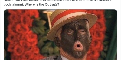Walz in Blackface