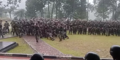 anti-coup Burmese fighters