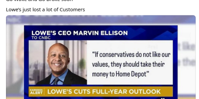 attributed to Lowe's CEO