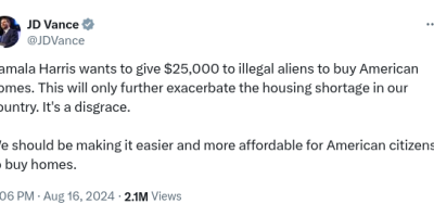 illegally $25,000 for homes 