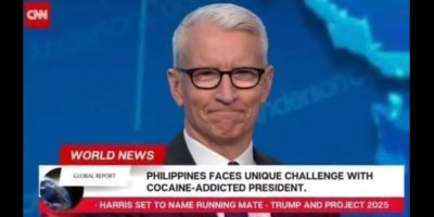 president as 'cocaine addict'