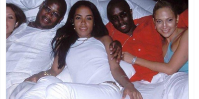 Diddy, Jennifer Lopez and Aaliyah