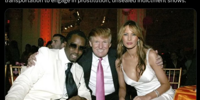 Diddy, Trump and Melania