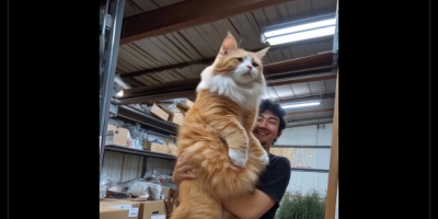 Giant Maine Coon Cat