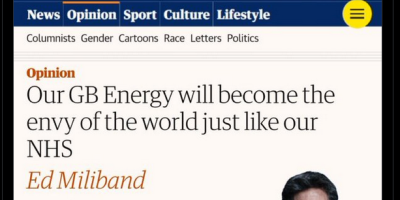 Guardian article about GB Energy