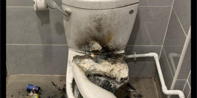 Hong Kong toilet explosion