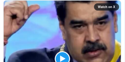 Maduro diciendo que entregará