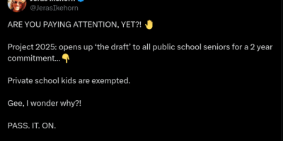 Public School Students To Be Drafted