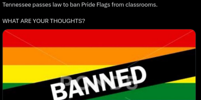 Tennessee Ban Pride Flags In Schools