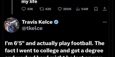 Travis Kelce Didn’t