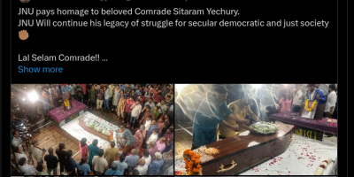 Yechury 'was a Christian'