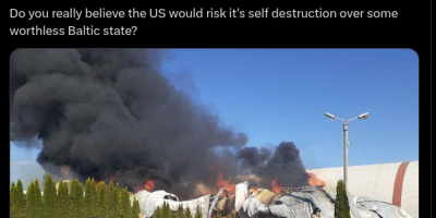 burning hangar in Russia 