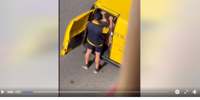 del repartidor de Correos