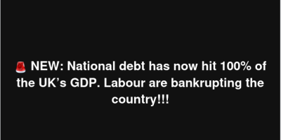 high U.K national debt