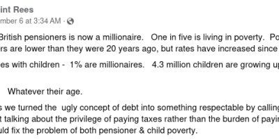 individual pensioners are millionaires