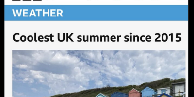 summer temperatures misinterpreted