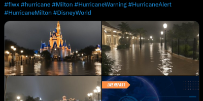 Disney World Flood During Hurricane