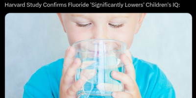 Fluoride Lowers Children’s IQ