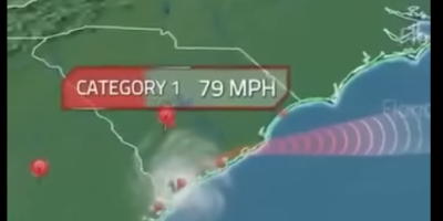 Hurricane Milton projection path