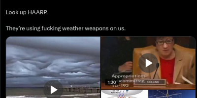 Hurricane Milton was caused by HAARP