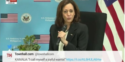 Kamala Harris no está ebria