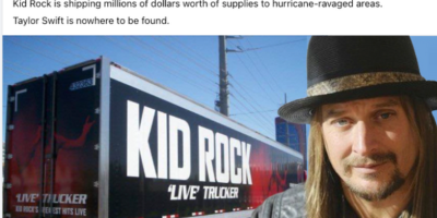 Kid Rock Shipped Millions in Supplies