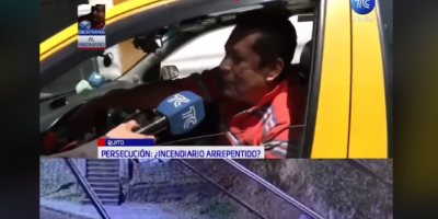 Luisa González aparece con taxista