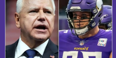 Minnesota Vikings denounced Tim Walz