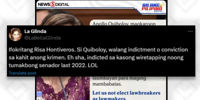 Quiboloy indicted for crimes