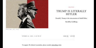 TRUMP IS LITERALLY HITLER