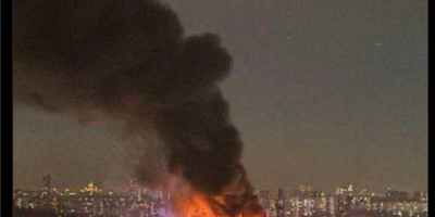 Tel Aviv up in flames